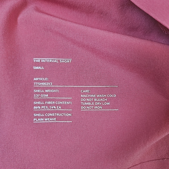 Ten Thousand Interval Short - Small - Picture 7 of 7